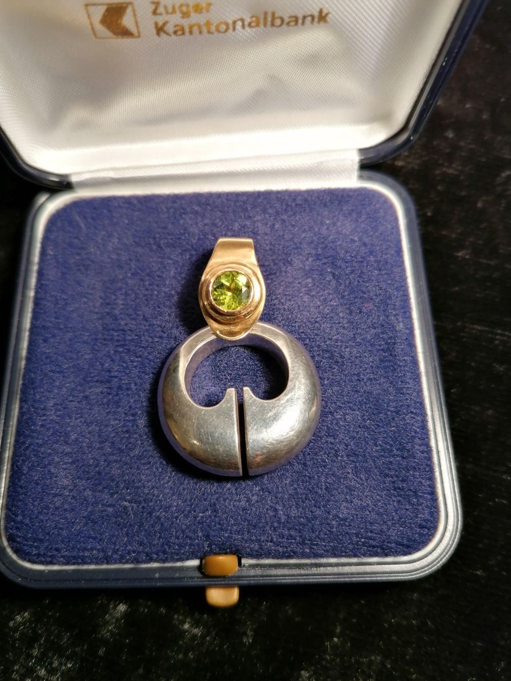 Anhänger: Anhänger 2x Gold-Silber-Sitrin-Peridot – Neu (gemäss Beschreibung) aus Muri AG von goodmood17 4