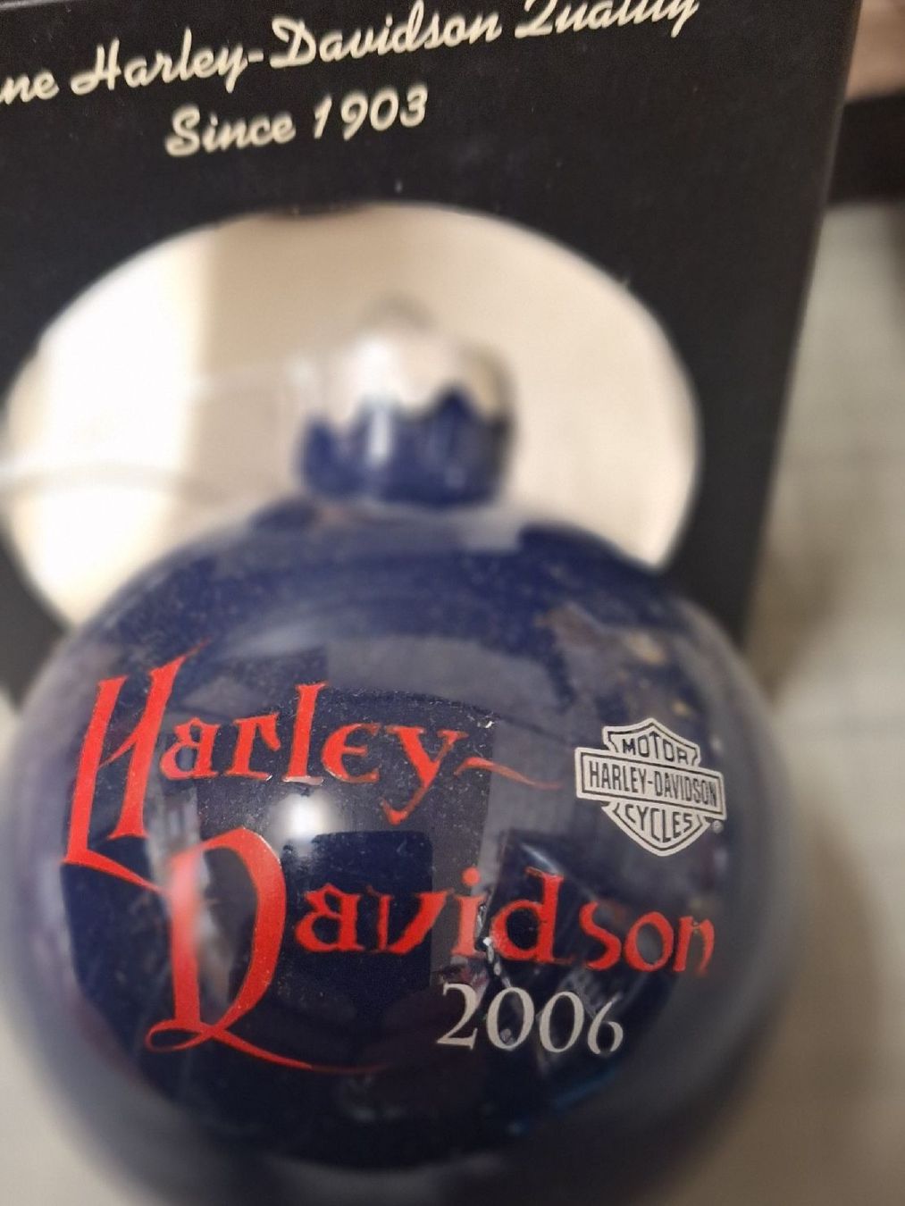 Tutte le decorazioni: Harley Weihnachtskugel – Nuovo e nell'imballaggio originale da Brugg AG venduto da bacbac5757