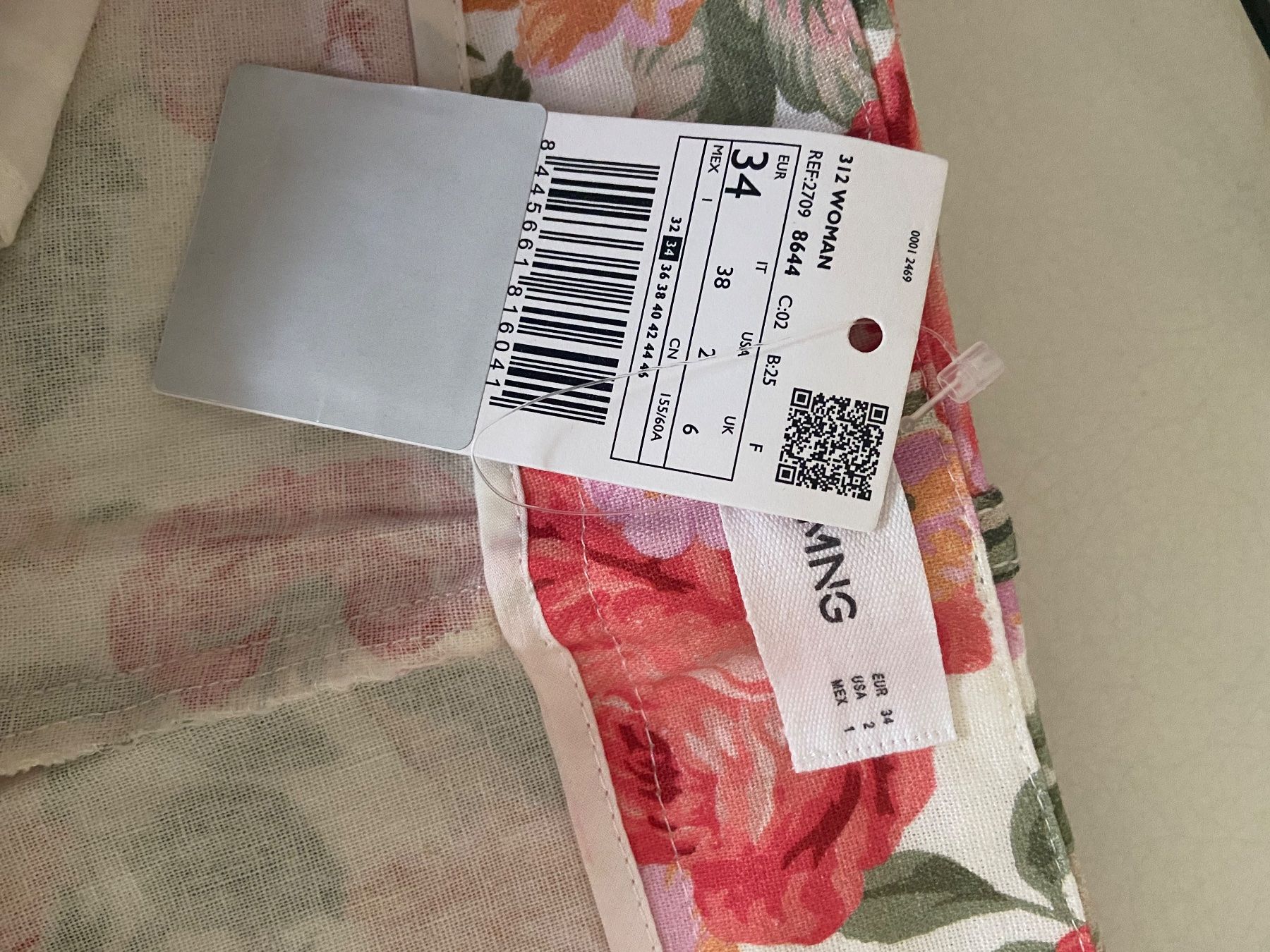 Mango Pantalons: Vintage MNG Sommerhose mit Gurt – Neuf (Voir description) à Unterengstringen par bar_rh5f 3