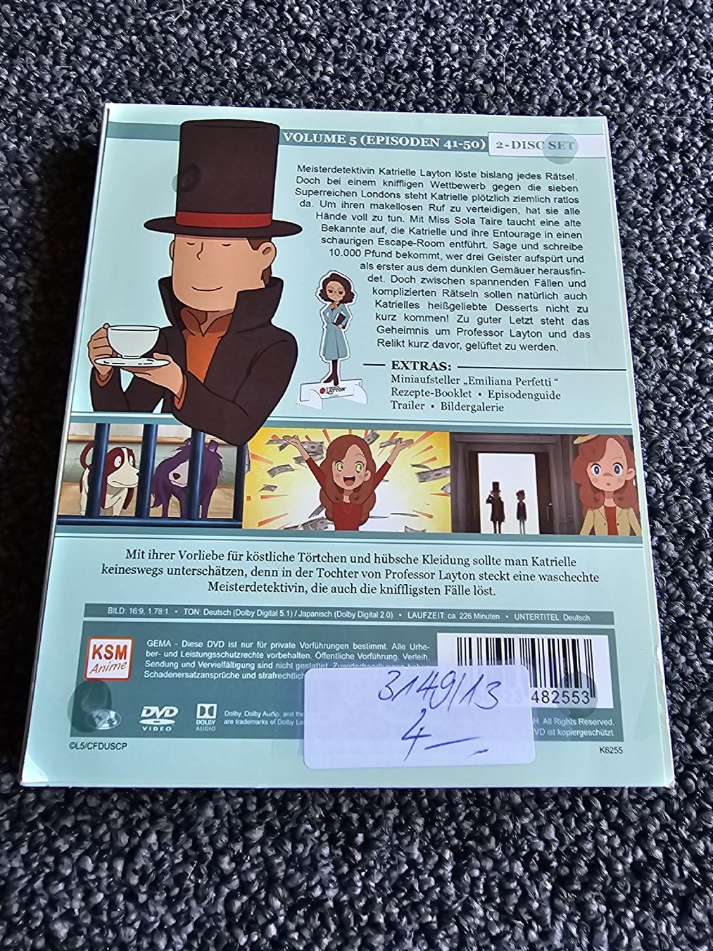 Tutti i DVDs: Detektei Layton (20980) – Usato da Ruswil venduto da jan_bxl5 1