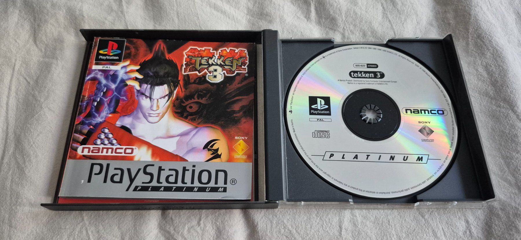 Sony Giochi: TEKKEN 3 PS1 PLATINUM 1998 MULTILANGUAGES JEU SPIEL RETRO – Usato da Grand-Lancy venduto da luc111 4