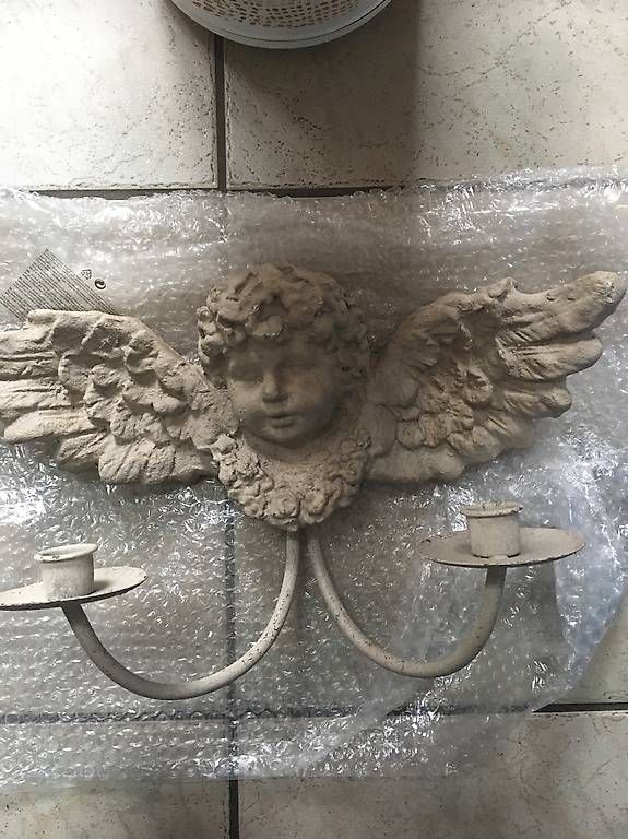 Portacandele: Wandkerzenhalter Engel – Usato da Mattstetten venduto da Liny01