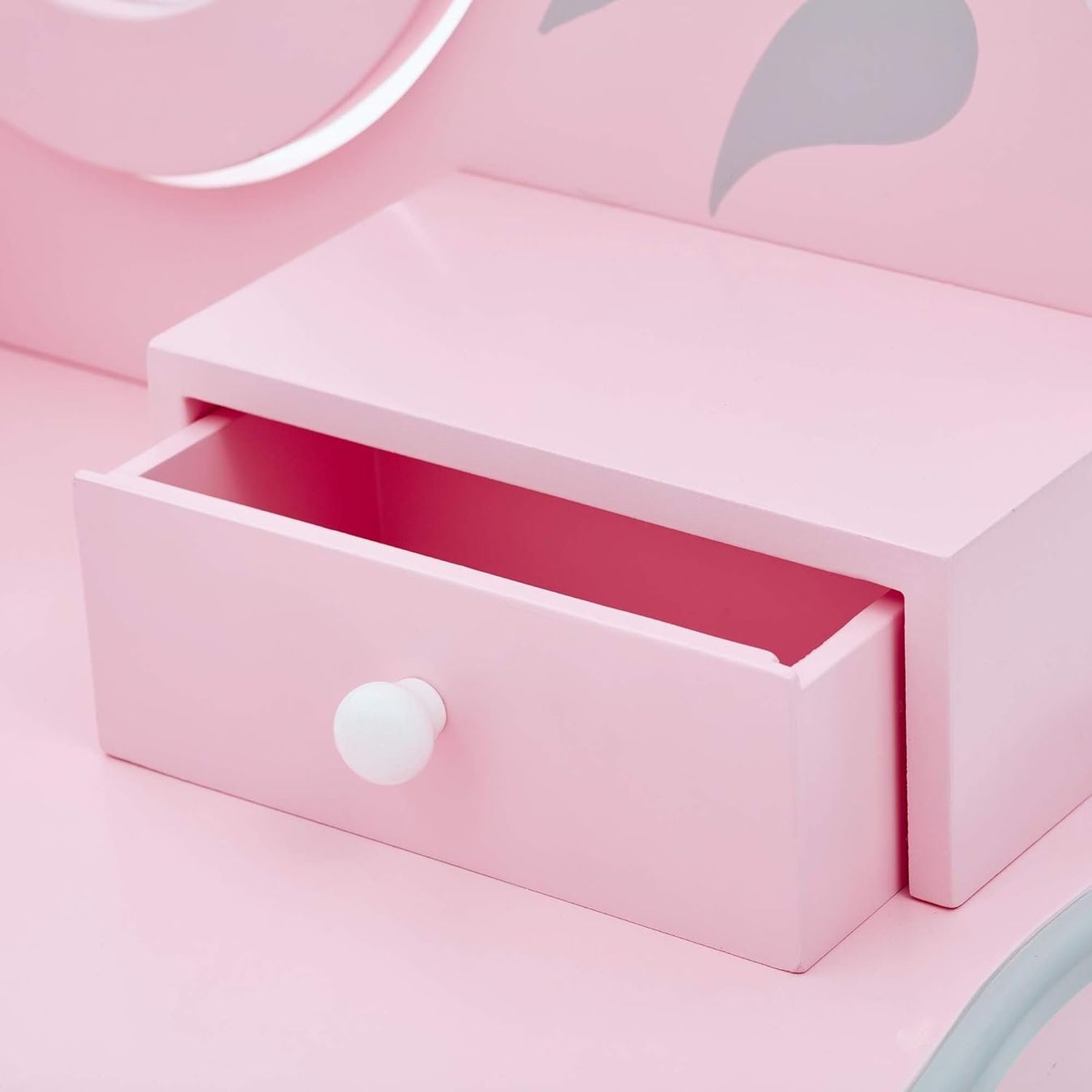 Tavoli da trucco: Kinder Schminktisch mit Spiegel & Hocker rosa – Nuovo e nell'imballaggio originale da Dietikon venduto da Abverkauf10 6