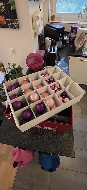 Tutte le decorazioni: Weihnachtskugeln inkl. Boxen – Usato da Volketswil venduto da JaMiLeAn 1