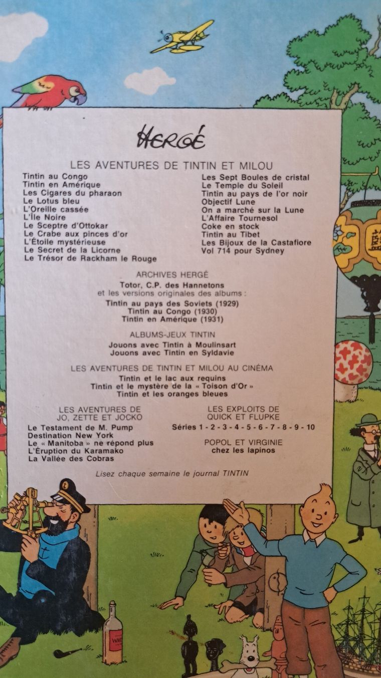 Fumetti: Les aventures de Tintin – Usato da Lausanne venduto da chwiese 2