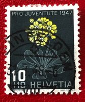 Nr. J 122 PRO JUVENTUTE GESTEMPELT   ﻿ 