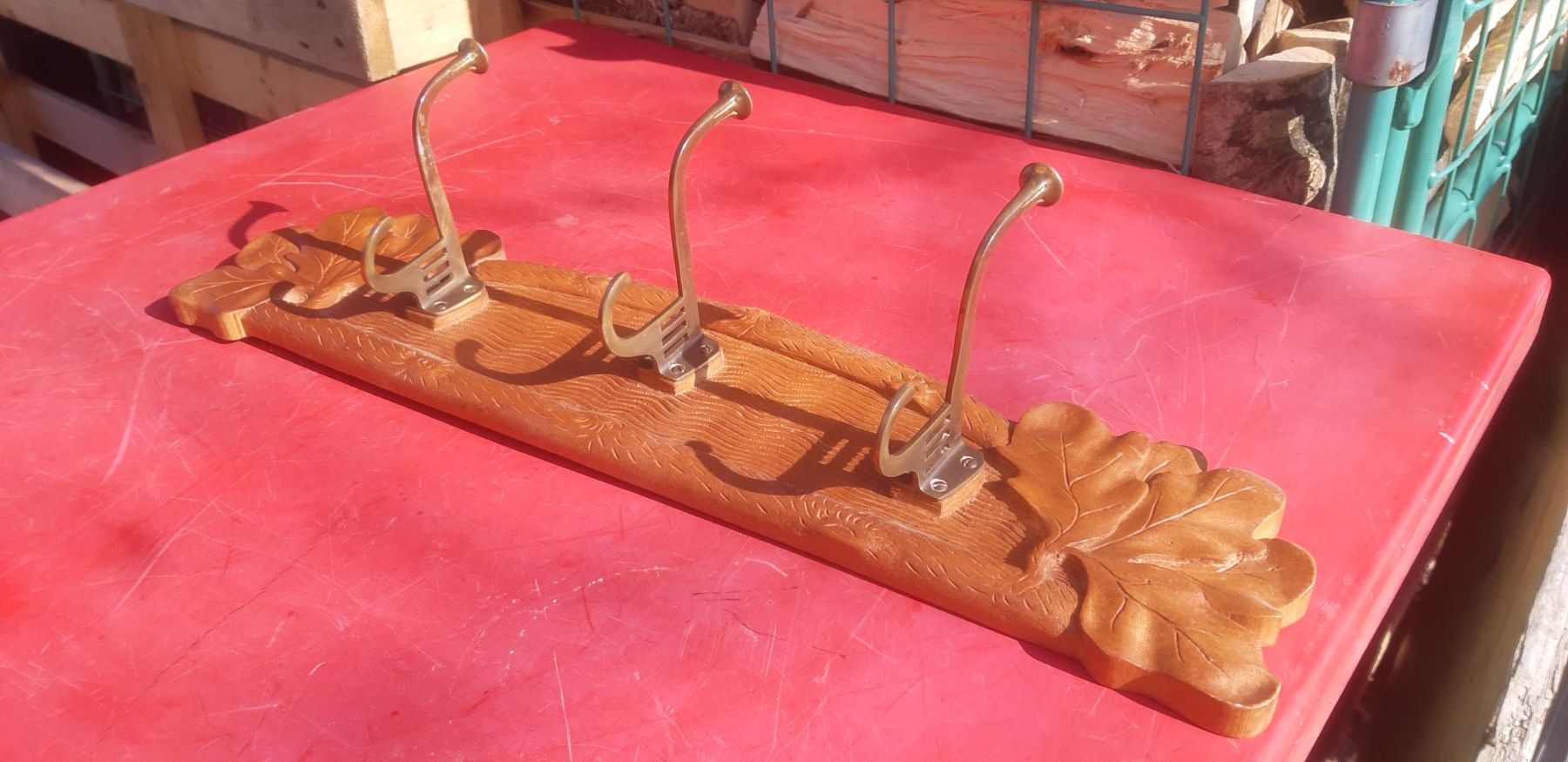 Guardaroba: Antiker Messing - Kleiderhaken - Garderobe – Usato da Wolfhalden venduto da Quiria68 1