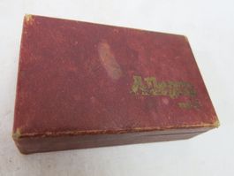 Fund Antik Vintage Selten Kurios Rasier-Klingen Schleifer