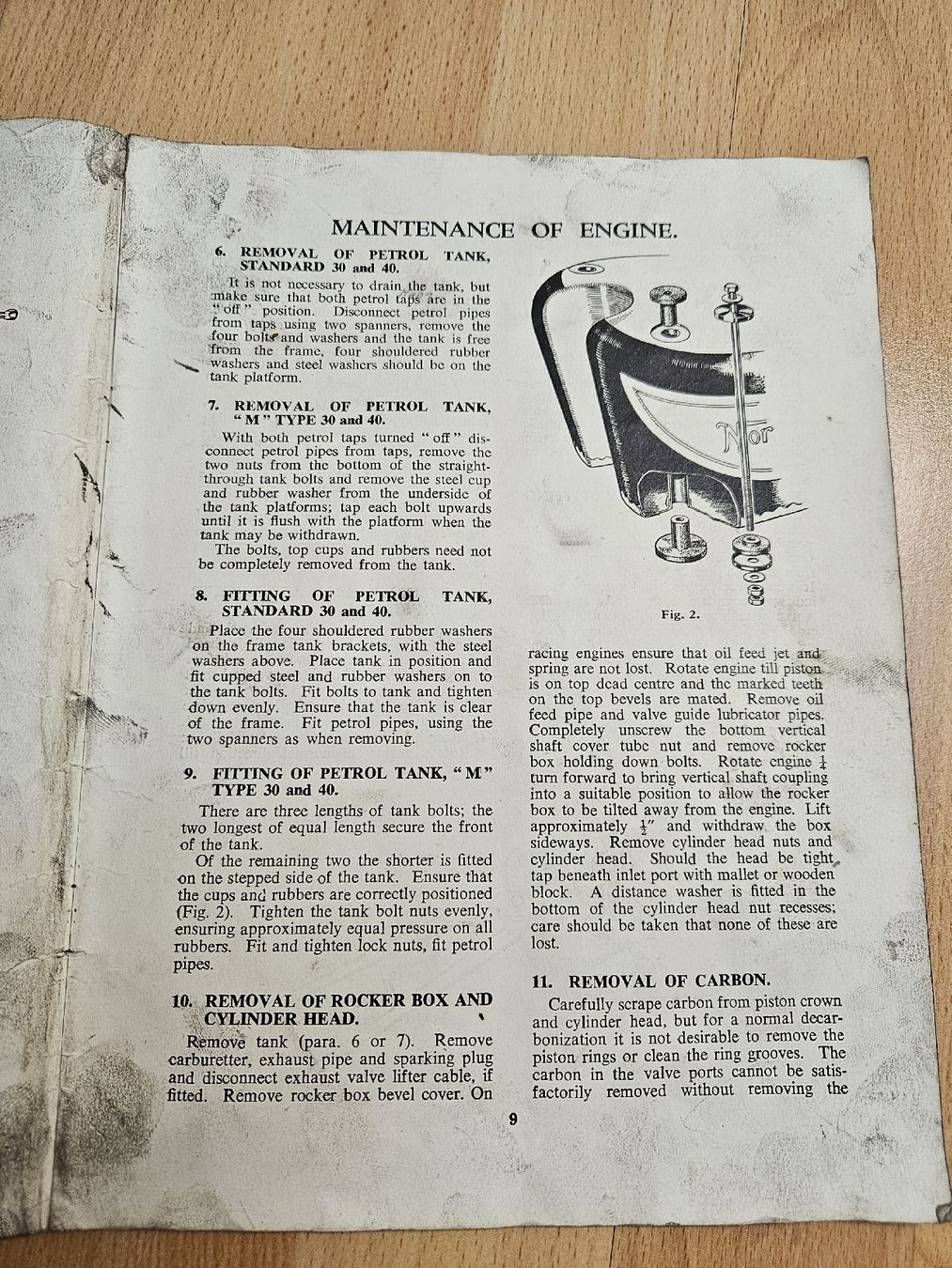 Norton Documenti: Norton Motorrad Handbuch Instruction Book – Usato da Wallisellen venduto da Toml1169 2