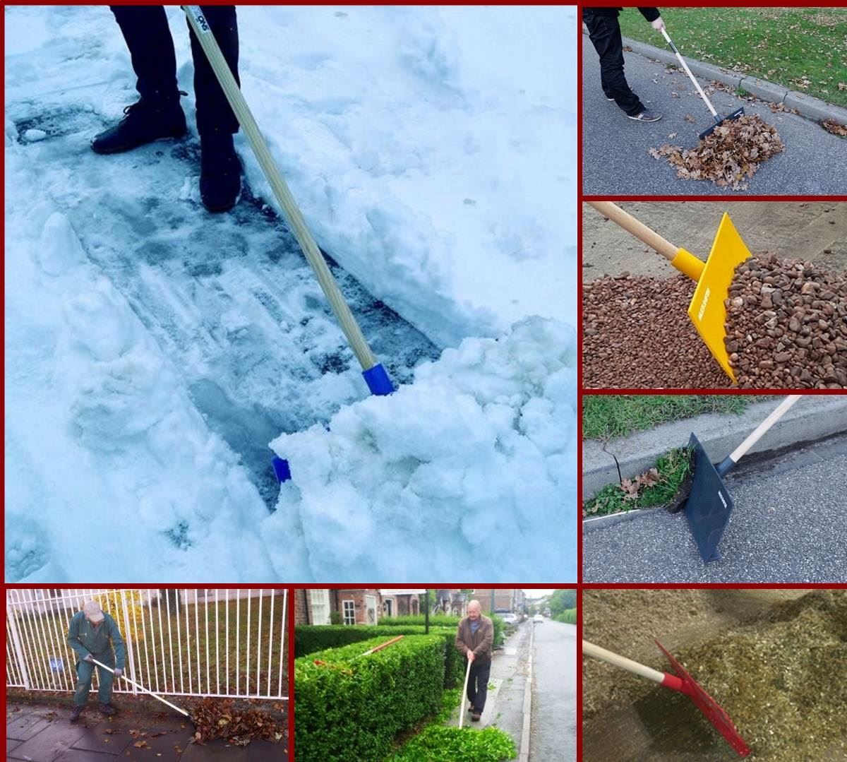 Alle Werkzeuge: 3in1 Schneeschaufel Snöblad Schwarz – Neu und originalverpackt aus Wettingen von kochshop 1