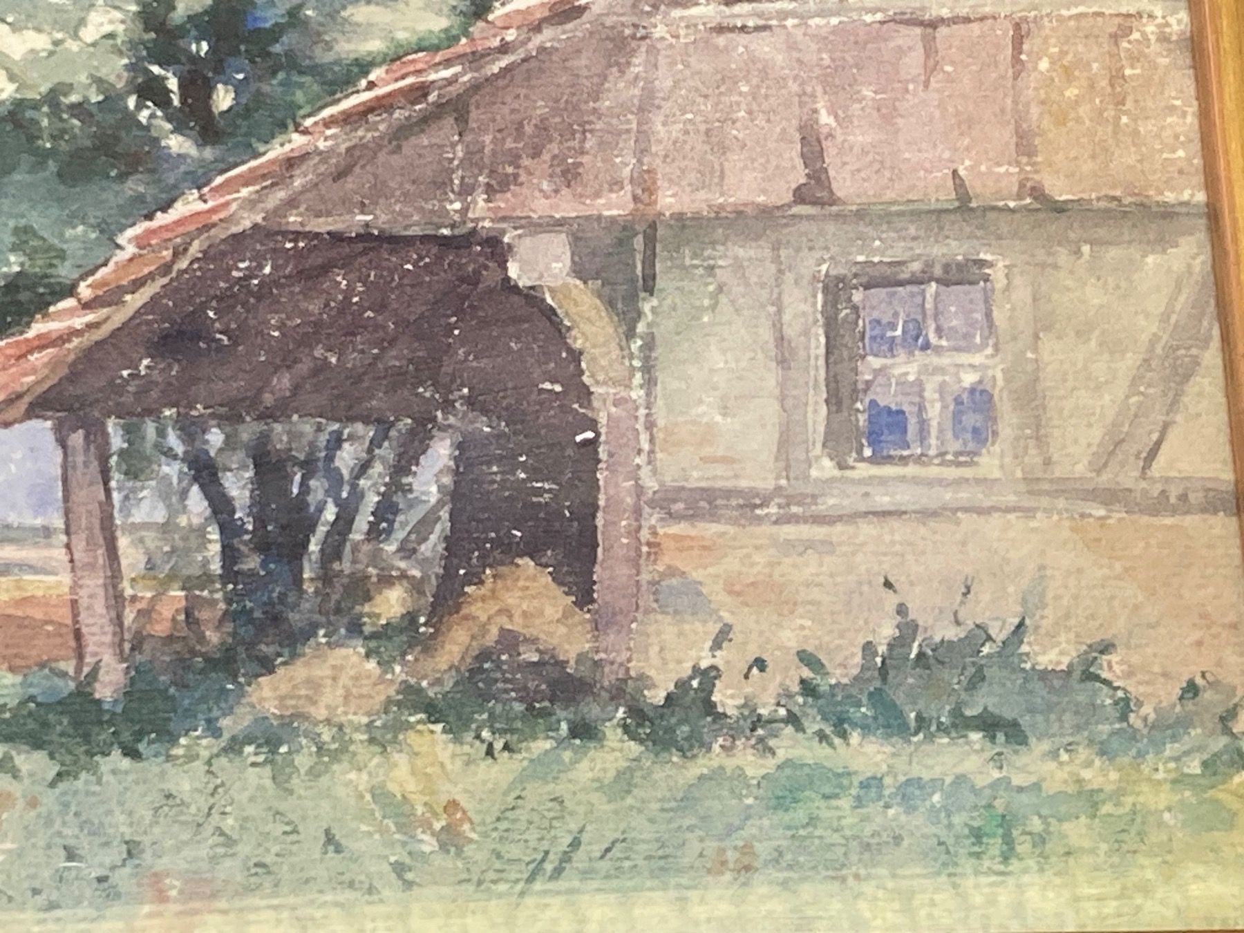 Dipinti: MOSER Bauernhaus mit Baum signiert – Usato da Bern venduto da Jwpm66 2