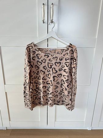 Kaschmir Pullover mit Herzen