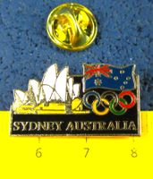 OLYMPIA PIN SYDNEY AUSTRALIA PIN GOLDIG GEPRÄGT