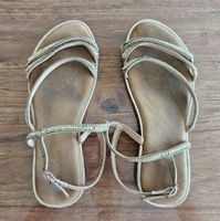 Sommer Sandalen, goldig, Gr. 36