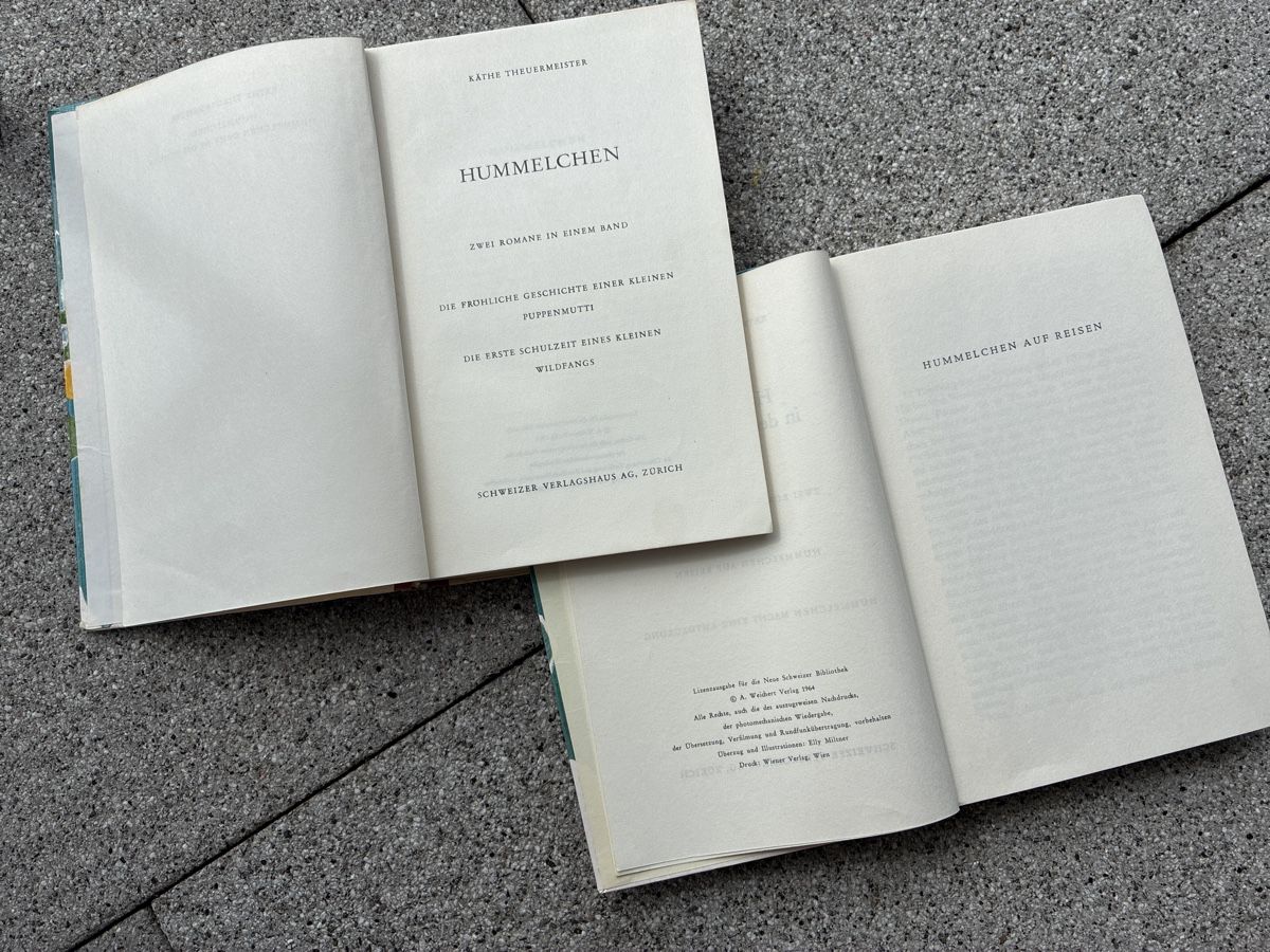 Bücher: Theuermeister: Hummelchen – Gebraucht aus Männedorf von lachen2011 1