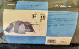 Trekkingzelt Antigua 4-6 Personen NEU 550x240cm