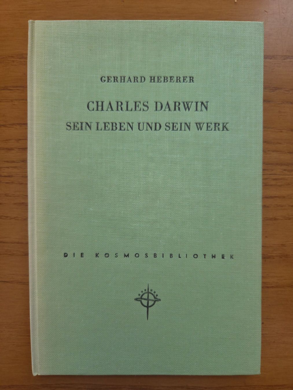 Libri: Charles Darwin: Leben & Werk | G. Heberer Kosmos 1959 – Usato da Aldesago venduto da lusuardi