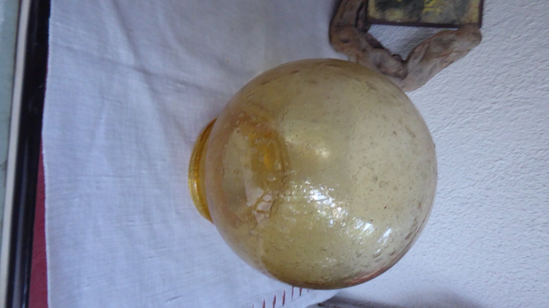 Paralumi: Vintage Lampenschirm Glas – Usato da Sargans venduto da Benziner 1