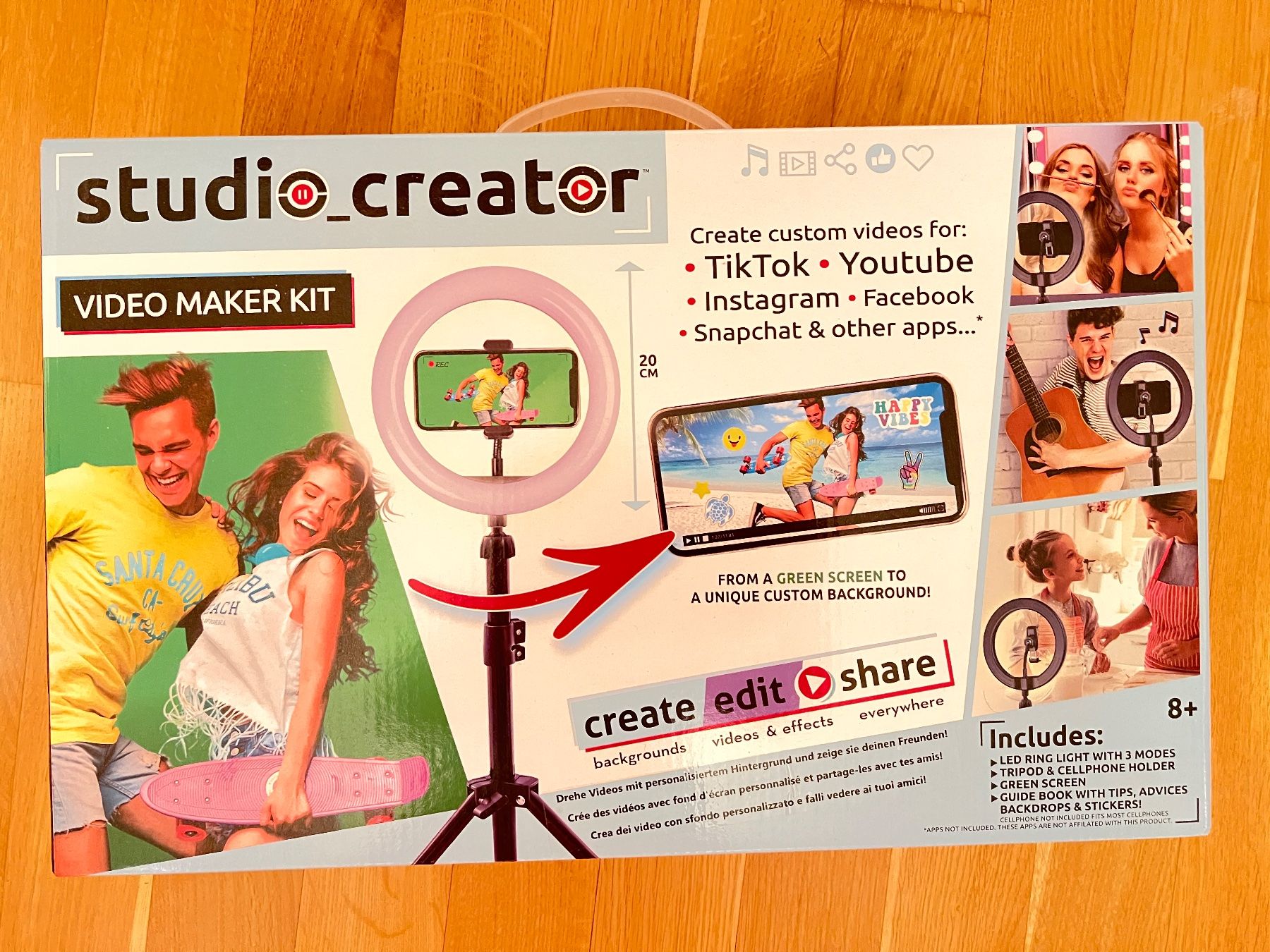 Giochi: Studio Creator- Video Maker Kit, 8+ – Nuovo e nell'imballaggio originale da Teufen AR venduto da Maleaa