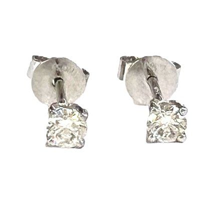 Orecchini pendenti & Orecchini a lobo: 0.41ct. Diamantohrstecker / Solitärohrstecker: statt 1.990,- – Nuovo e nell'imballaggio originale da Zürich venduto da juwelier-damken