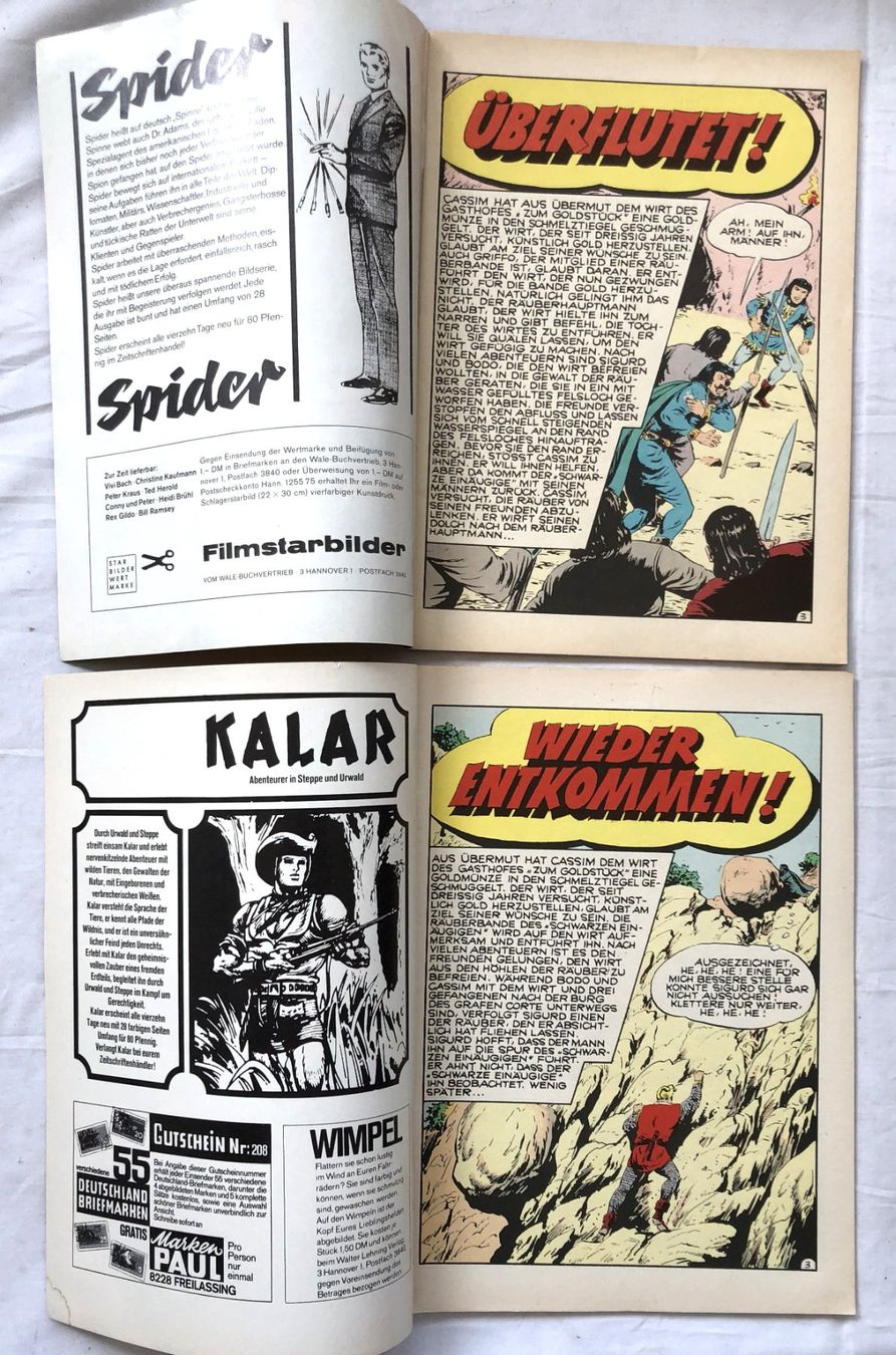 Comics: SIGURD - 4x Hefte - Nr.253-256 - Lehning Verlag – Gebraucht aus Schaffhausen von durruti 1