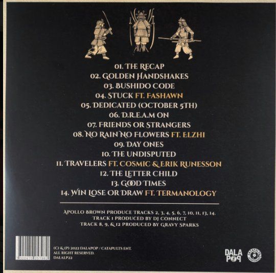 Dischi in vinile: Prop Dylan - Bushido Code - Vinyle Comme Neuf – Nuovo (secondo la descrizione) da etoy venduto da Vinyle-is-back.com 1