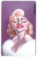 Madonna - volle Telefonkarte aus Deutschland