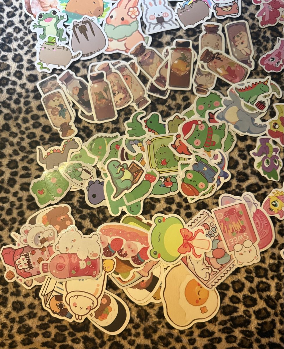Aufkleber: Sticker Set Kinder Geburtstagsparty  – Neu (gemäss Beschreibung) aus Scheuren von Soulboy1 3