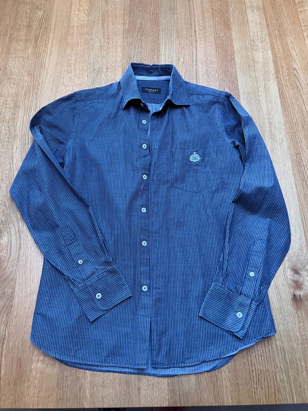 Camicie: Canali Herrenhemd Gr. 40 gestreift – Usato da Zumikon venduto da jensbehlau81