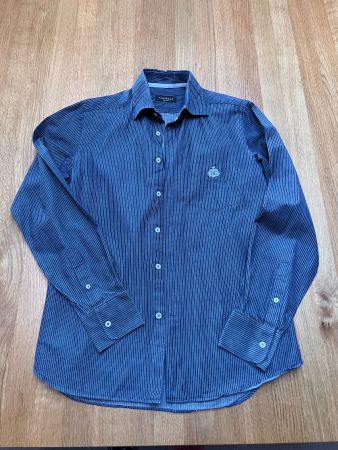 Canali Herrenhemd Gr. 40 gestreift