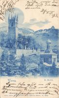 Vevey (VD) – Kirche St. Martin und russisch-orthodoxe Kapel.
