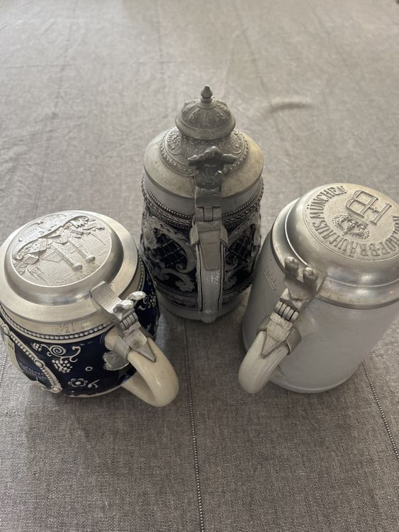 Deutscher Bierkrug Mit Brandenburger Tor - Traditioneller Steinkrug Für Echte Bierliebhaber