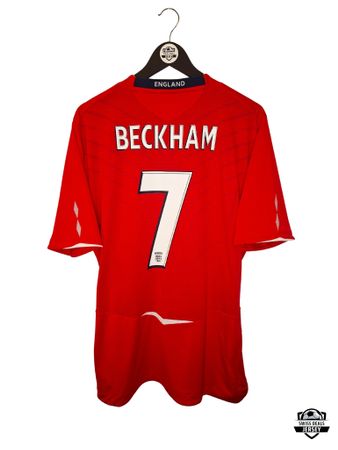 BECKHAM #7 Original England 2008-10 Away Trikot