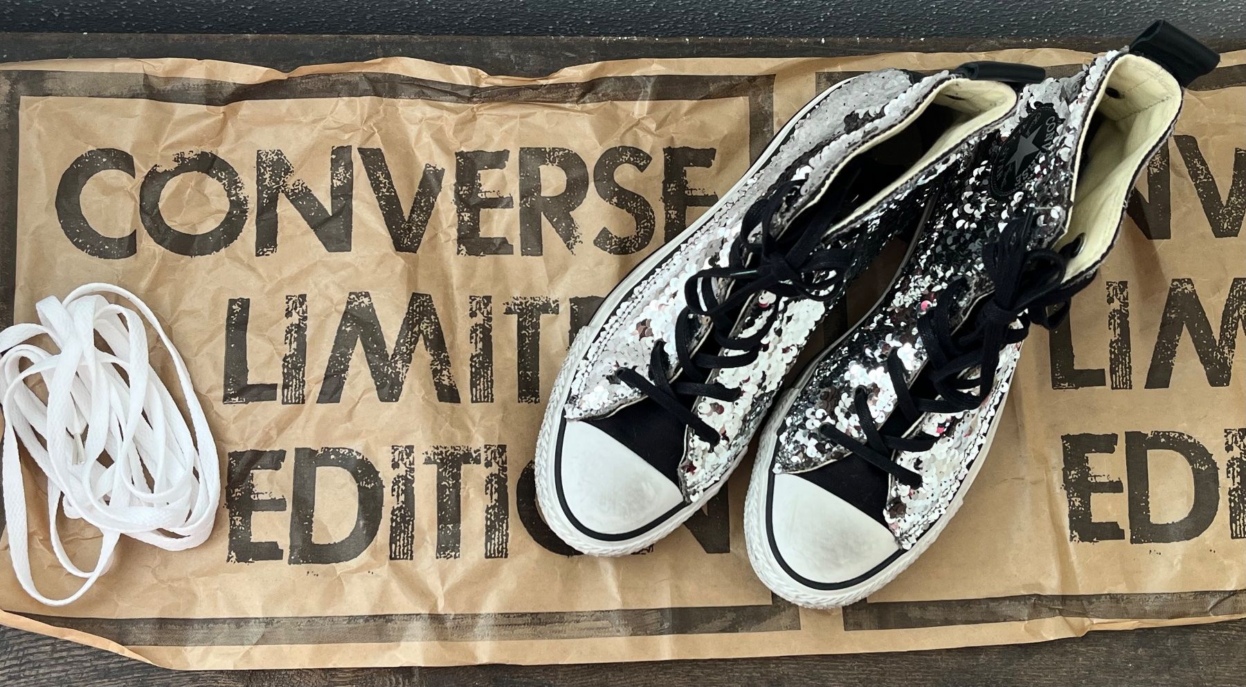 Converse Scarpe da uomo: Converse pailettes limited edition n.39 – Nuovo e nell'imballaggio originale da Breganzona venduto da mas_tv72 8