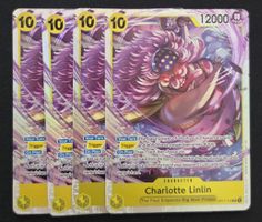 4x OP17-112 Charlotte LinLin SR - ONE PIECE CARD GAME 