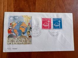 Erstagsbrief Vatikan FDC 1967   Brief  (R168)