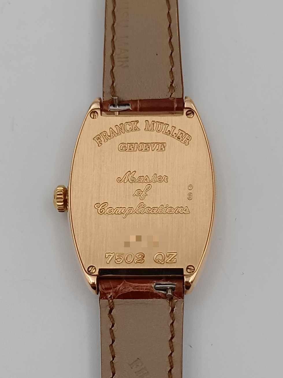 Franck Muller Orologi: FRANCK MULLER "CURVEX"  IN 750 ROSÉGOLD, FULLSET – Usato da Luzern venduto da EdiGem 6