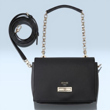 Guess 1981 Handtasche – Schwarz mit Schultergurt – 9/10
