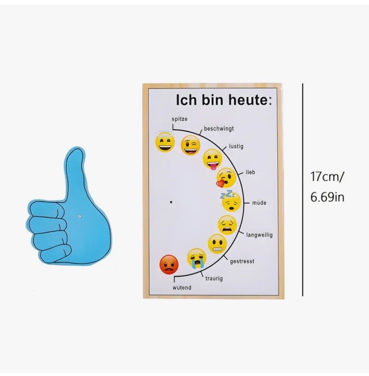 Giochi: Stimmungsbarometer- Kinder- Emotionszustandsanzeiger-Kinder – Nuovo e nell'imballaggio originale da Teufenthal AG venduto da MeineSchatztruhe 2