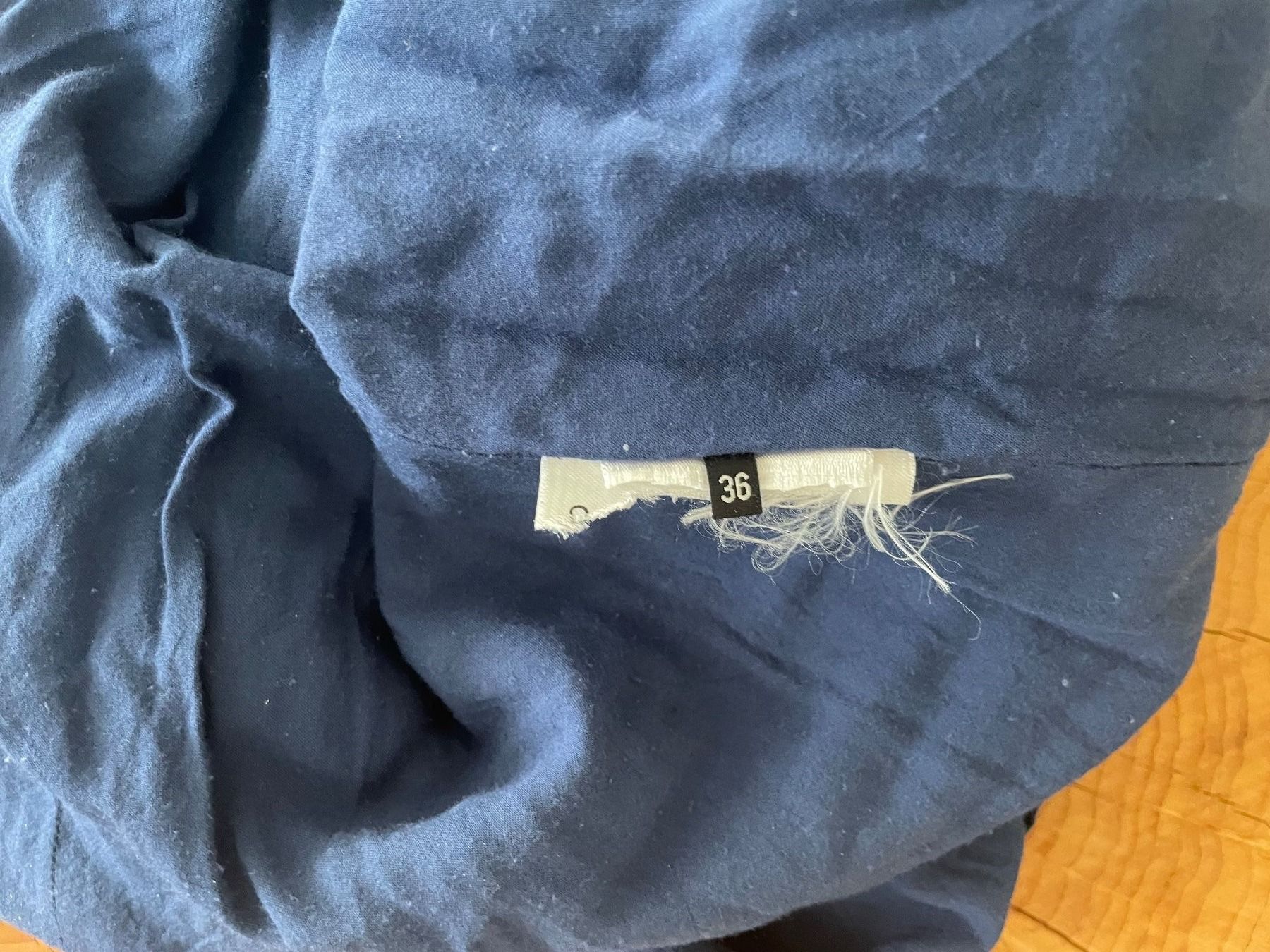 Kookai Kleider: blaues Kleid mit langen Ärmeln / Robe KOOKAÏ 36 – Neu (gemäss Beschreibung) aus Zürich von AnnaSa 6