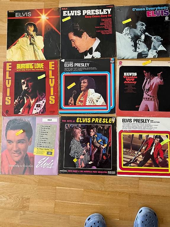 Dischi in vinile: Elvis Presley LPs – Usato da Zürich venduto da g_nai