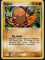 Diglett EX FireRed & LeafGreen 61/112 Pokemon EN