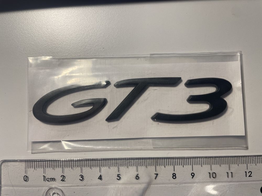 Porsche 911 996 997 GT3 Emblem Schriftzug Kaufen auf Ricardo