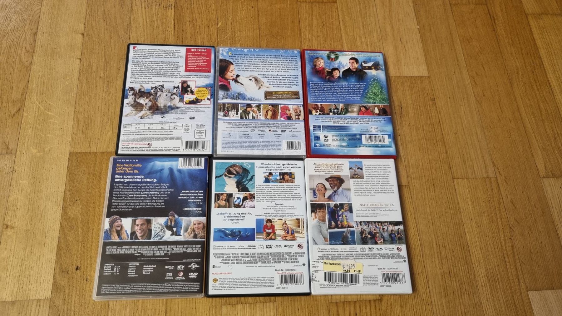Tutti i DVDs: 6 Kinder- DVD's – Usato da Meilen venduto da lisma29 1