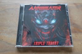 ANNIHILATOR - TRIPLE THREAT - 2x CD