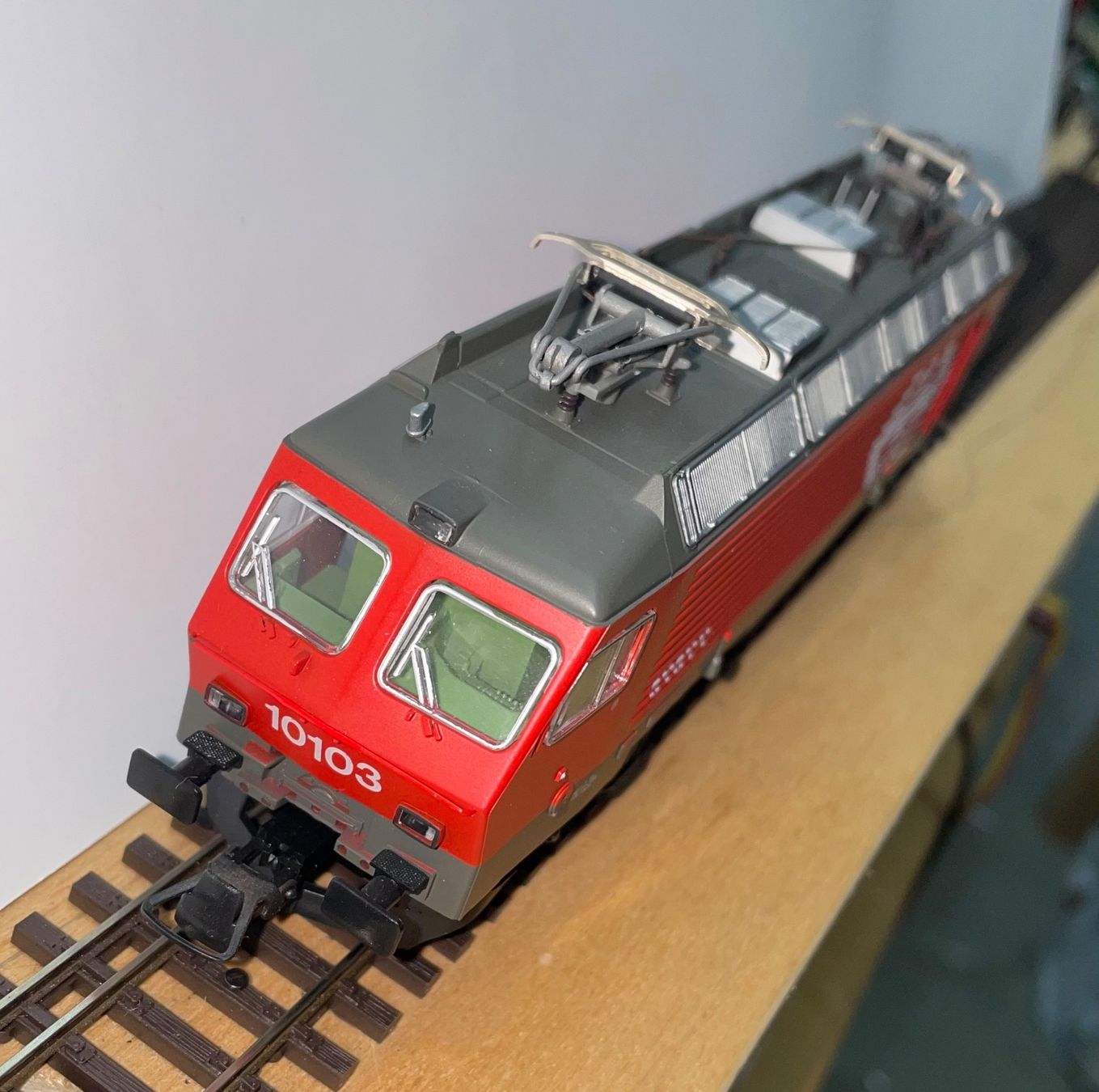 Roco Modellini di ferrovie: Roco Re 4/4 IV 10103 DC digital 43492 – Usato da Oberkulm venduto da Alfaruedi 3