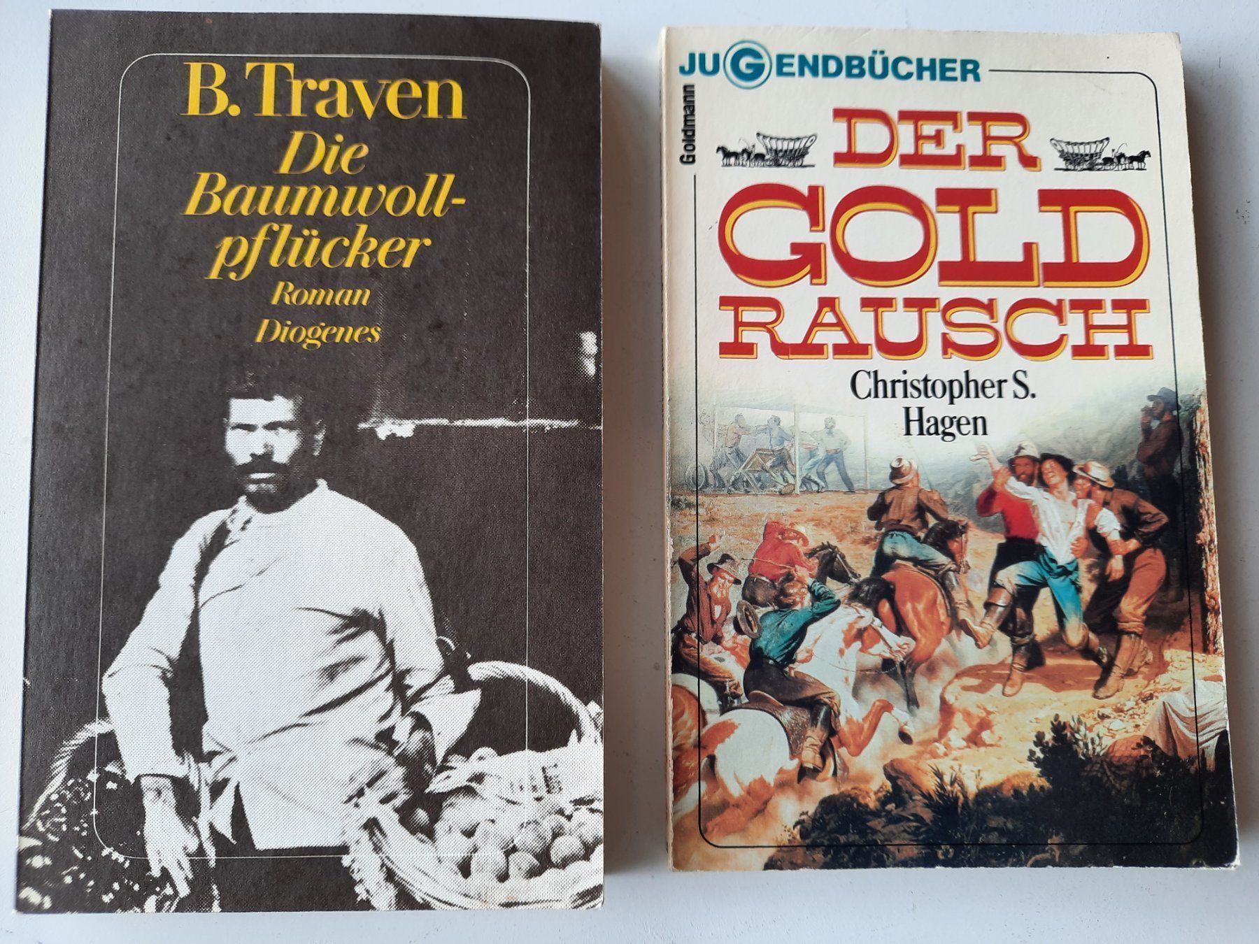 Libri: Baumwollpflücker und Goldrausch; 2 Büche – Usato da Niederteufen venduto da Buecherwurm_70