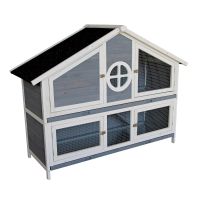 WilTec 51867 Kaninchenstall Hasenvilla