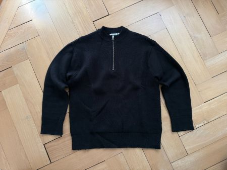 WEEKDAY - Strickpullover schwarz warm S