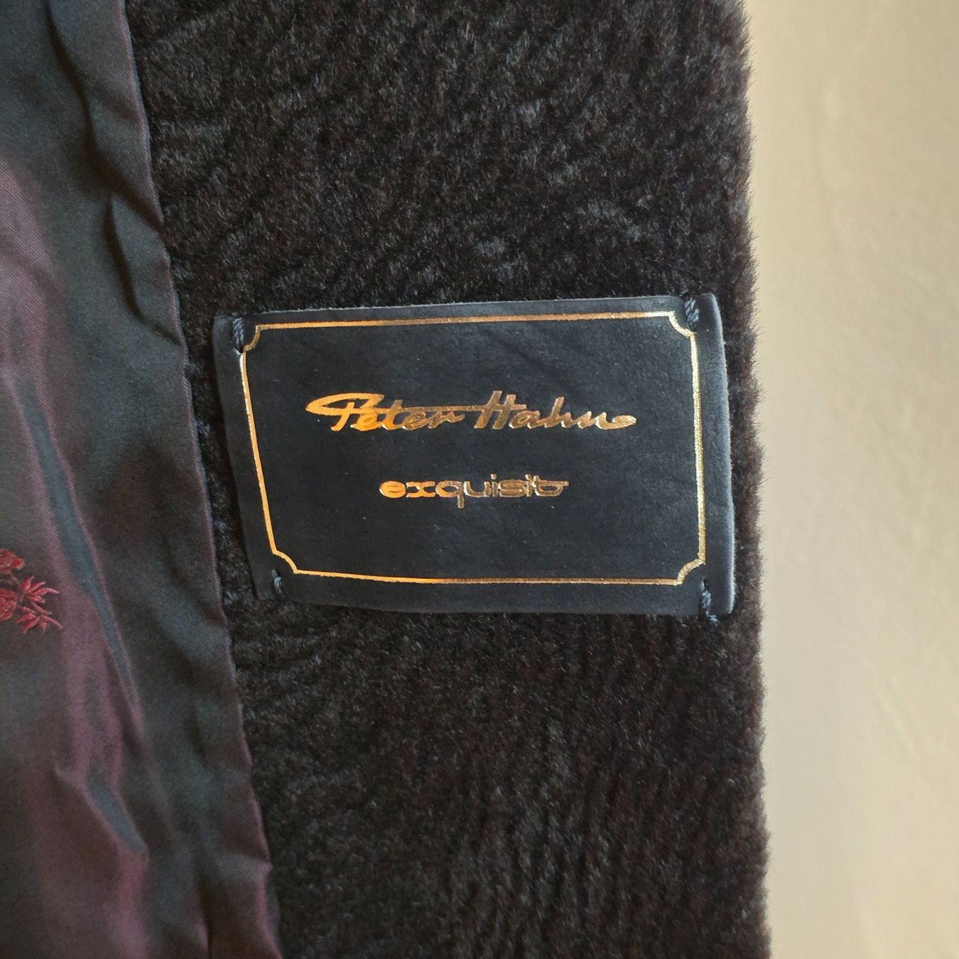 Peter Hahn Giacche: Peter Hahn Astragan Jacke Lammfell M – Usato da Wald ZH venduto da CapLux 4